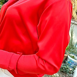 Tiril Tiril İnce Kumaş Saten  Gömlek