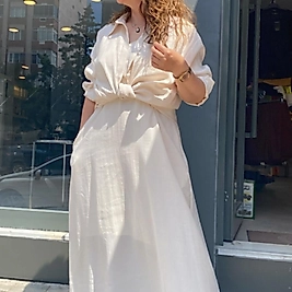 Ayarlanabilen İp Askılı Elbise Ve Gömlek Takım