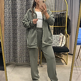 Taş Detaylı Eşofman Takım